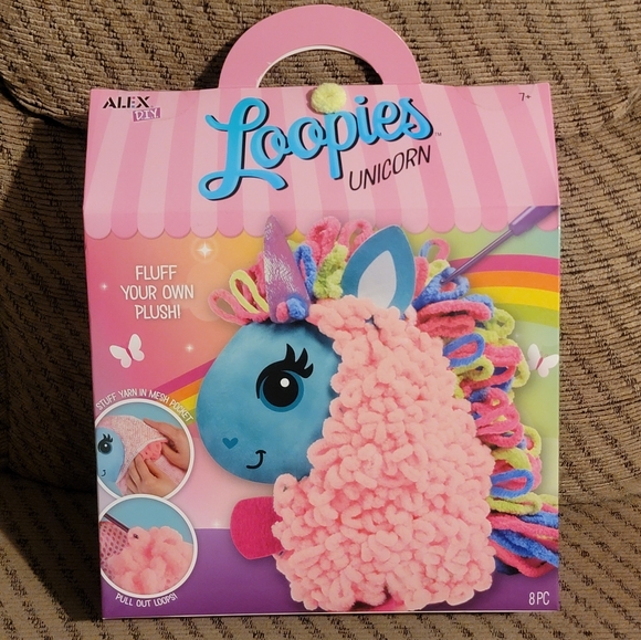 NEW IN BOX - Alex DIY Loopsies Unicorn - Picture 1 of 8